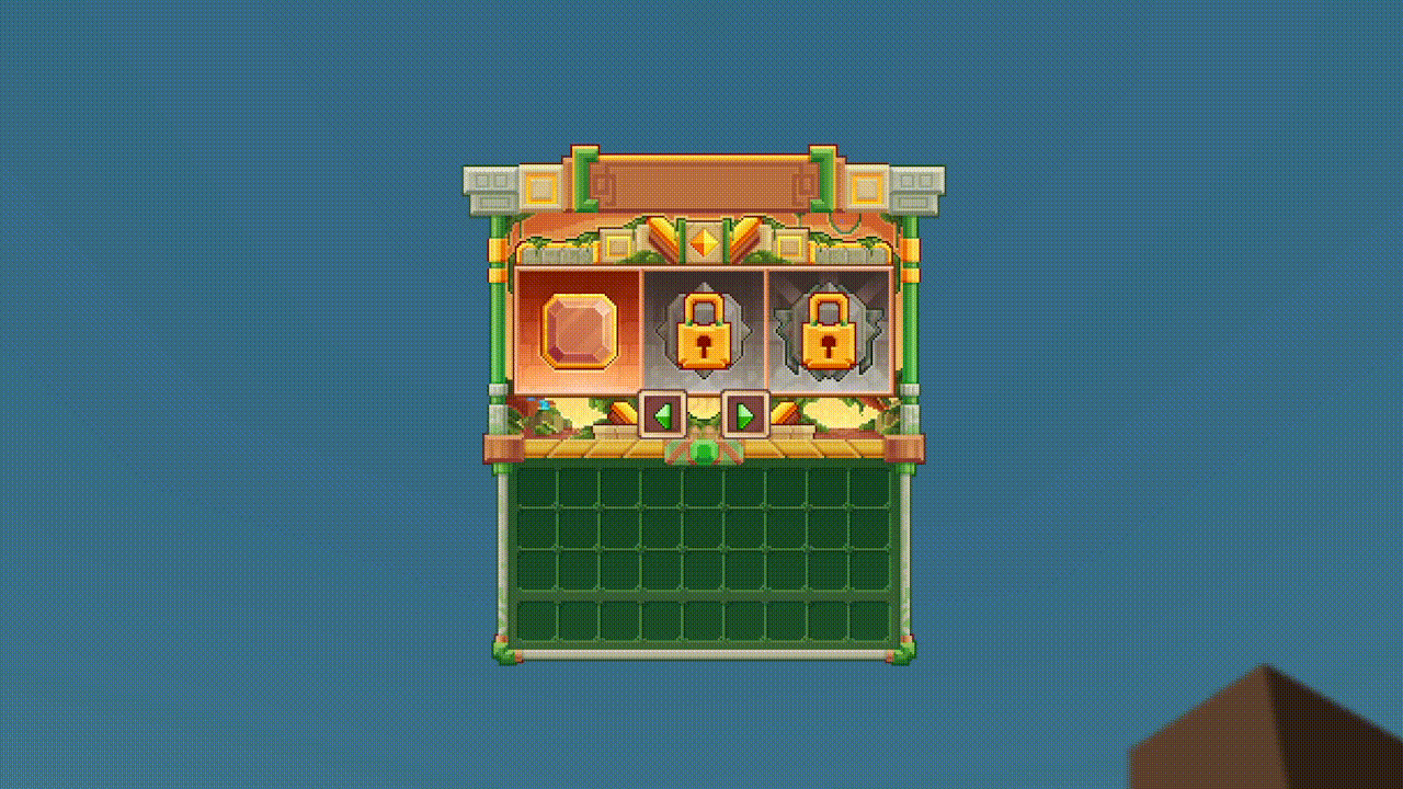 Visuel du menu des prestiges (/prestige)